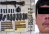 Sujeto va a proceso por posesión de arma de fuego, cartuchos, cargadores y droga