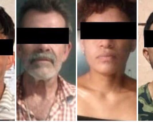 Cuatro detenidos por narcomenudeo