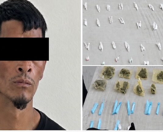Retiran más de 160 dosis de droga de las calles