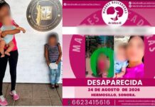 Localizan con vida a una mujer y sus dos hijos