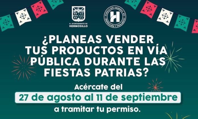 Invitan a comerciantes a tramitar permiso para vender durante las Fiestas Patrias; Inspección y Vigilancia abrió la recepción de solicitudes.