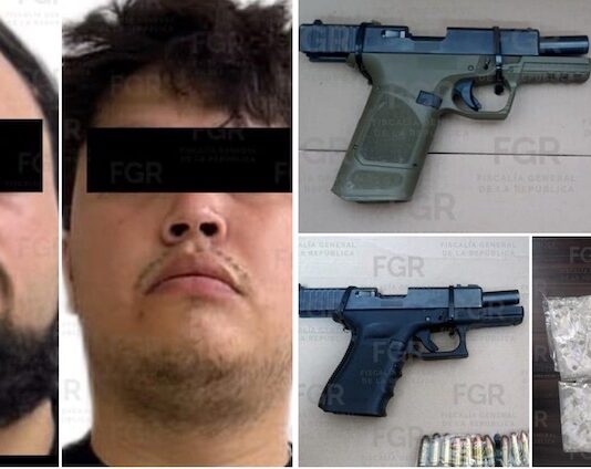 Dos detenidos con armas de fuego y heroína