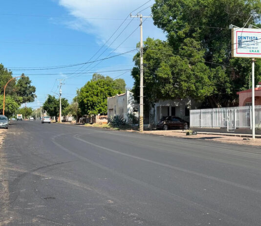 Cumple Luis Fuentes con recarpeteo del bulevar 16 de Septiembre