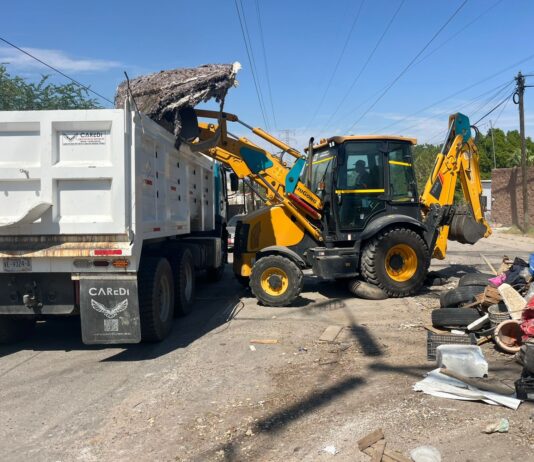 Retiran 40 toneladas de materiales en desuso en jornada de descacharre