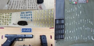 Detenidos, aseguramiento de droga y armas, en distintos municipios