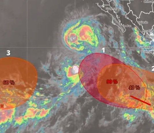 Se forma tormenta tropical ‘Julio’ en el Pacífico