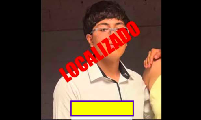 Localizado sano y a salvo adolescente reportado como desaparecido; se trató de un caso de engaño telefónico con fines de estafa.