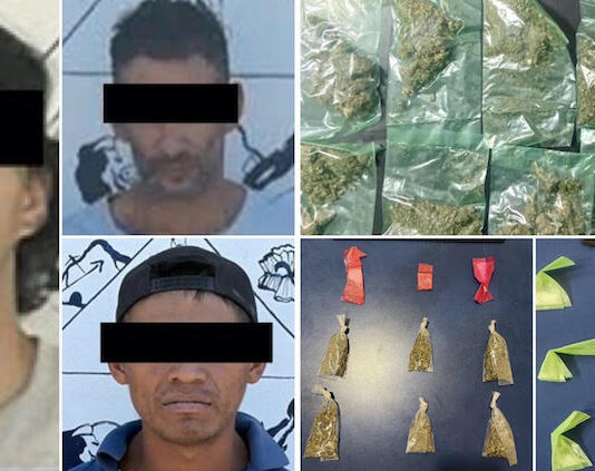 Aseguran droga en distintos municipios