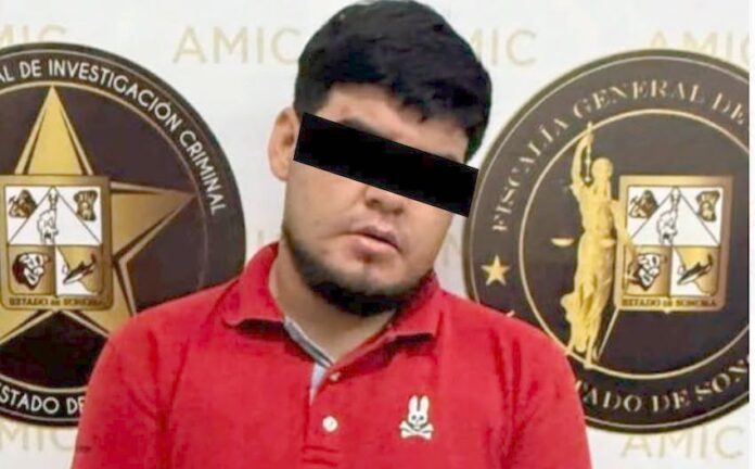 Asaltó a adulto mayor en el Casino Guaymas; lo agredió por la espalda, lo aventó contra la pared, para despojarlo de su billetera.