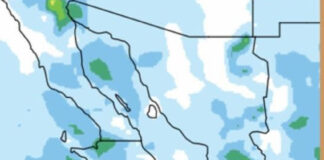 Prevén tormentas y temperaturas altas durante el fin de semana