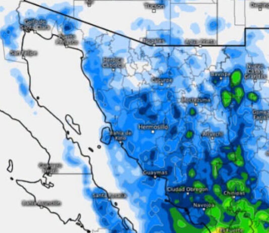 Alertan sobre tormentas y altas temperaturas en la entidad
