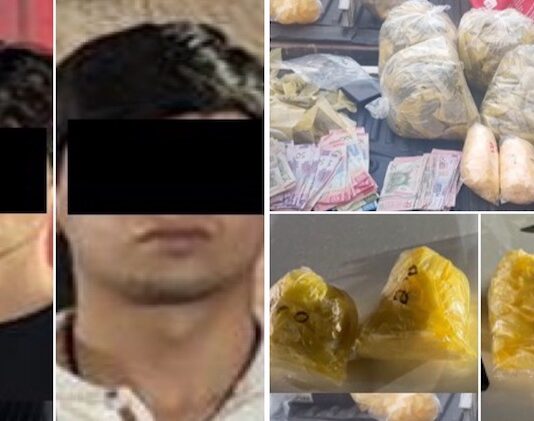 Dos jóvenes detenidos en posesión de droga