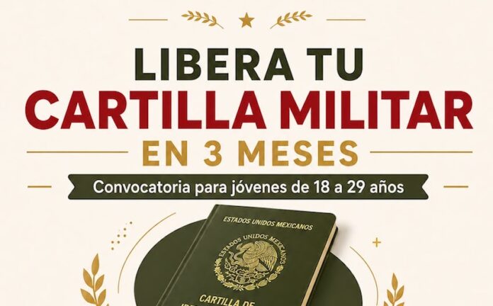 Invitan a jóvenes a liberar la Cartilla de Identidad Militar en tres meses; interesados pueden acudir para mayor información a la Secretaría del Ayuntamiento.