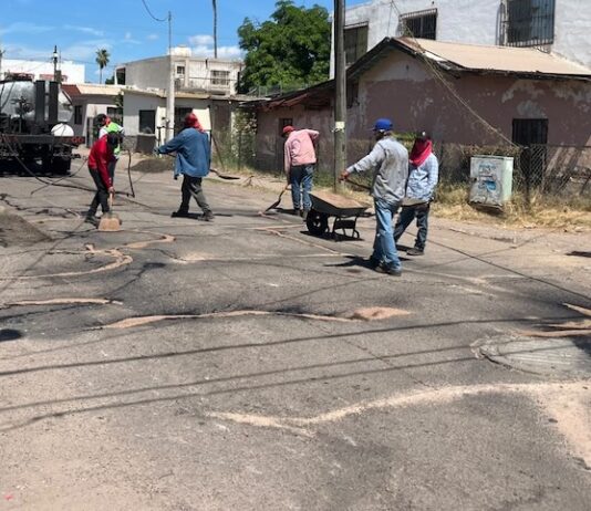 Avanza recarpeteo de tramo de la avenida Héroe de Nacozari