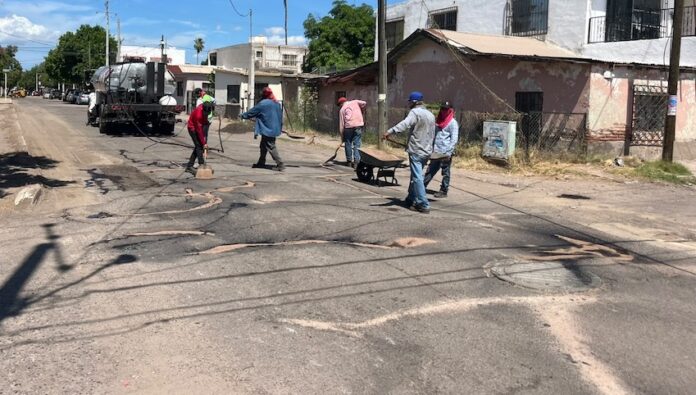 Avanza recarpeteo de tramo de la avenida Héroe de Nacozari; como parte del paquete de obras autorizado a través del programa Transforma Sonora.