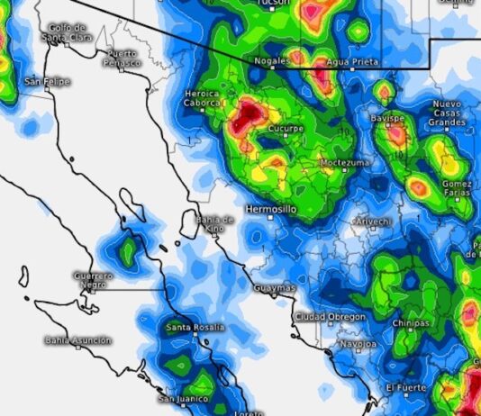 ¡Continuarán las lluvias y tormentas!