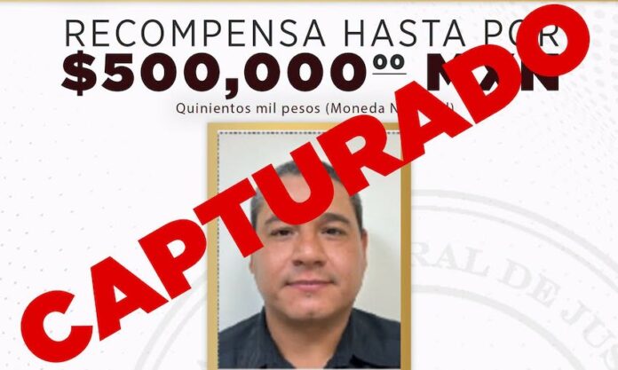 Detienen a ex agente de la AMIC acusado de disparar contra un abogado; se trata de Miguel Ángel “N”, por quién se ofrecía recompensa de 500 mil pesos.