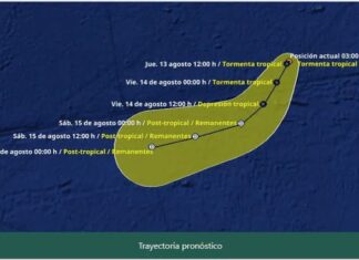 Se forma la tormenta tropical ‘Hernán’ en el Pacífico