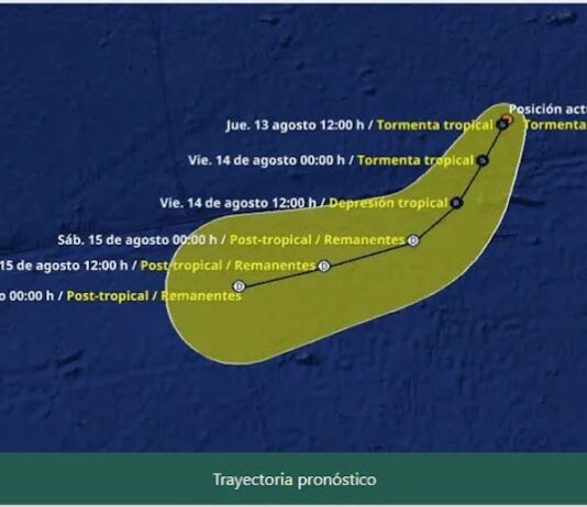 Se forma la tormenta tropical ‘Hernán’ en el Pacífico