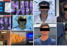 Detienen a cinco personas con droga