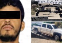 Detenido con armas en Navojoa fue trasladado al Cereso II de Los Mochis