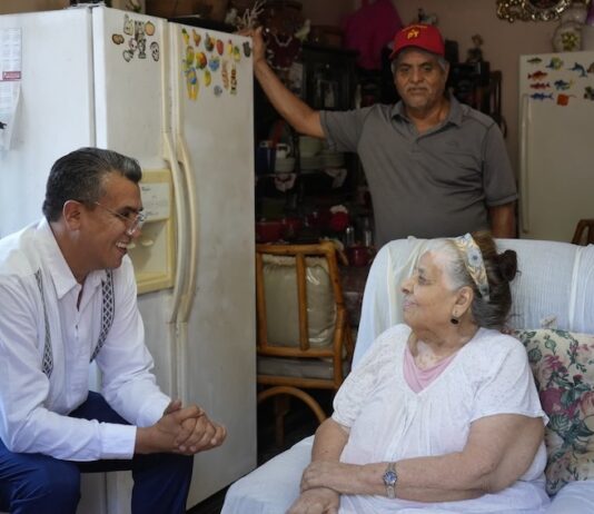 Más territorio, menos escritorio: Ramón Flores fortalece el vínculo con las familias guaymenses