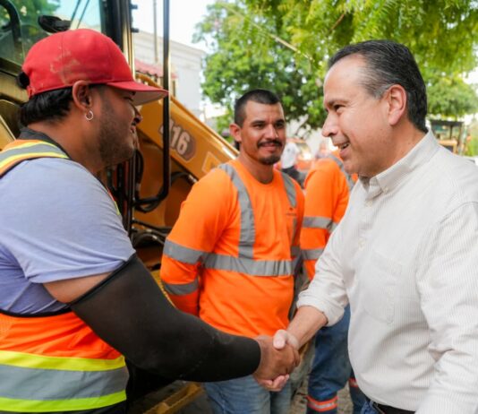 Cumple Toño Astiazarán a más de 6500 vecinos de la Solidaridad con rehabilitación de calle Tecoripa