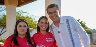 Ramón Flores y Jóvenes PT Guaymas acercan servicios gratuitos a familias de Valle del Mar