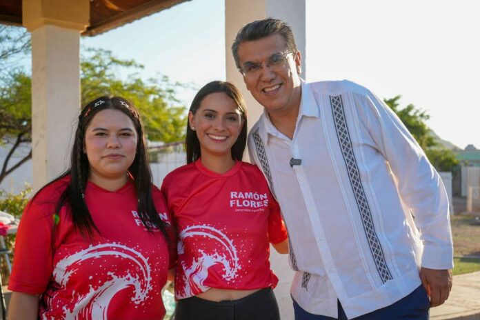 Ramón Flores y Jóvenes PT Guaymas acercan servicios gratuitos a familias de Valle del Mar; con el compromiso de mantenerse cercano a la ciudadanía y generar acciones que contribuyan al bienestar de los guaymenses.
