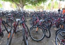 Entregan 130 bicicletas para apoyar la movilidad en el puerto