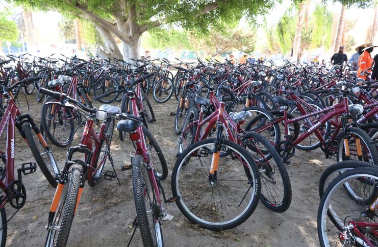 Entregan 130 bicicletas para apoyar la movilidad en el puerto