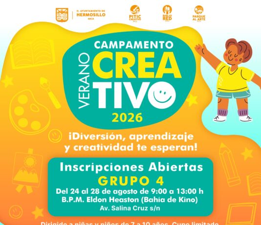 Diviértete y aprende en el Campamento de Verano Creativo en Bahía de Kino