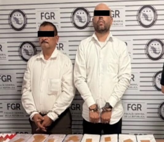 Dos choferes detenidos con 18 kilos de fentanilo son investigados por la FGR
