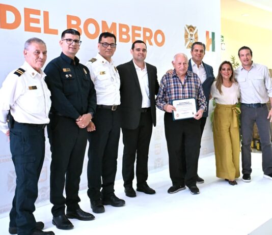 Reconoce Gobierno de Hermosillo labor y entrega de integrantes del Departamento de Bomberos