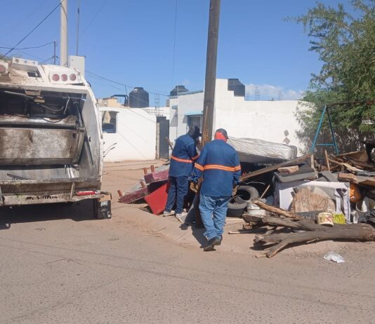 Retira Ayuntamiento de Hermosillo 113 toneladas de materiales en desuso durante jornada de descacharre