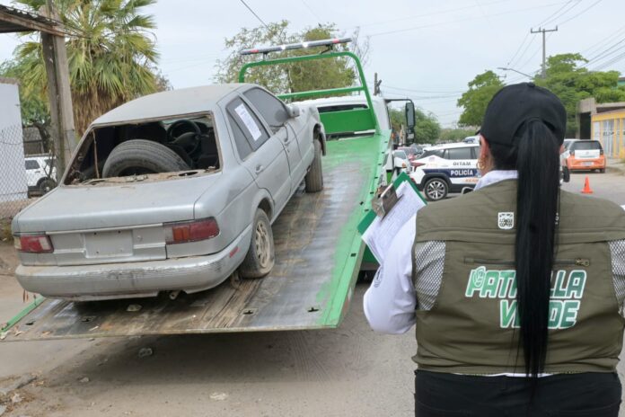 Supera Gobierno de Hermosillo meta en la primera etapa del operativo de vehículos abandonados; han sido retiradas 195 unidades; 522 fueron resguardadas voluntariamente por sus propietarios.