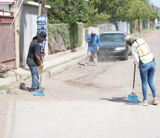 Ayuntamiento inicia jornada de limpieza integral y rehabilitación urbana en la colonia Las Palmas
