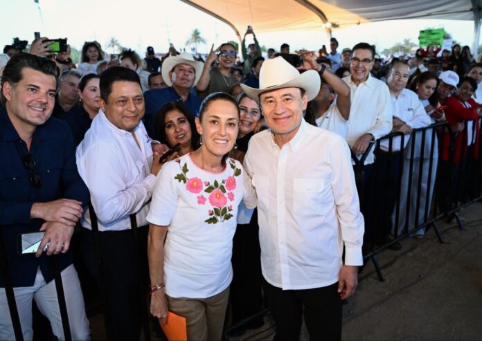 Durazo y Sheinbaum atienden rezagos históricos y transforman Cajeme con más de 11 mil millones de pesos; con el respaldo de la Presidenta se concretaron proyectos estratégicos en el municipio del sur del estado.