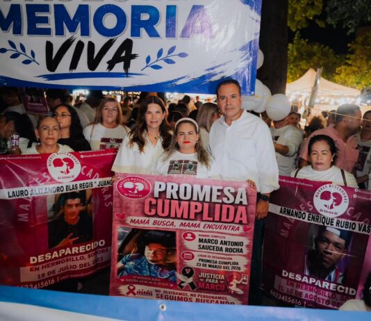 Honra Toño Astiazarán el esfuerzo de colectivos de buscadoras de sus familiares desaparecidos