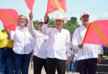 Con apoyo de Gobierno Federal, Durazo arranca modernización de cinco tramos carreteros Guaymas-Chihuahua
