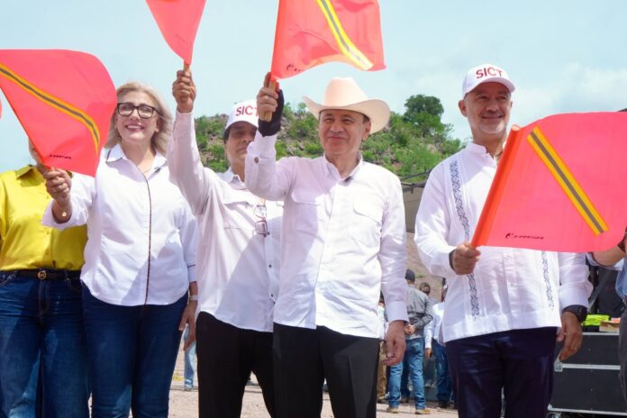 Con apoyo de Gobierno Federal, Durazo arranca modernización de cinco tramos carreteros Guaymas-Chihuahua; fortalecerá el comercio, el turismo y el desarrollo económico del noroeste del país.