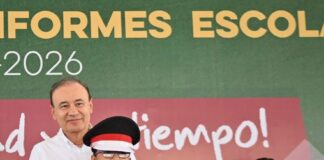 Entrega Gobernador Durazo más de 35 mil uniformes gratuitos en Cajeme antes del inicio de ciclo escolar
