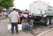 Agua de Hermosillo continúa este martes con programa emergente con brigada especial de pipas