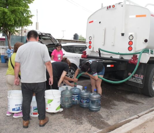 Agua de Hermosillo continúa este martes con programa emergente con brigada especial de pipas