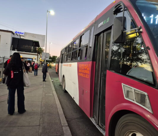 Incrementan servicio de transporte público con regreso a clases de la Unison