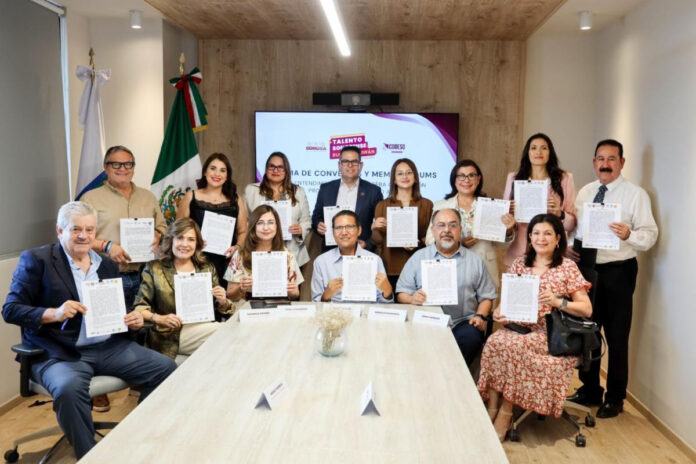 Codeso y universidades sonorenses firman memorándum de entendimiento; para la tercera generación de Talento Sonorense rumbo a Taiwán.