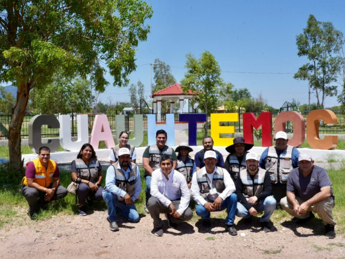 Mantiene Salud Sonora seguimiento y atención directa a pobladores del ejido Cuauhtémoc, en Naco; con acciones preventivas y comunicación de medidas.