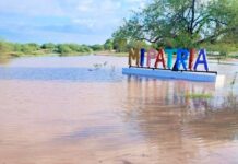 Empalme, municipio con mayor captación de lluvia, ayer