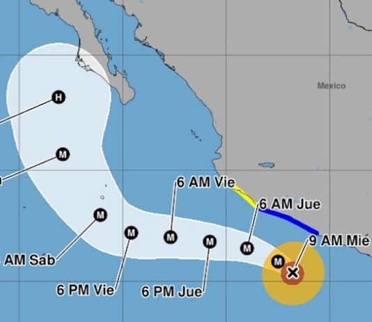Se mantiene monitoreo y vigilancia sobre el sistema tropical “Polo”