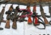 Caen tres sujetos con armas de alto poder